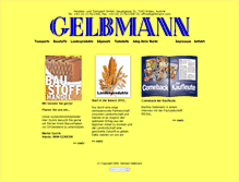 Tablet Screenshot of gelbmann.com